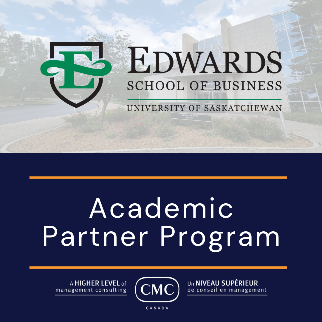 CMC-Canada Welcomes the Edwards School of Business as an Academic Partner